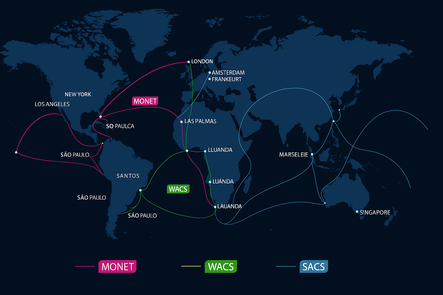 Rede Global de Fibra Óptica